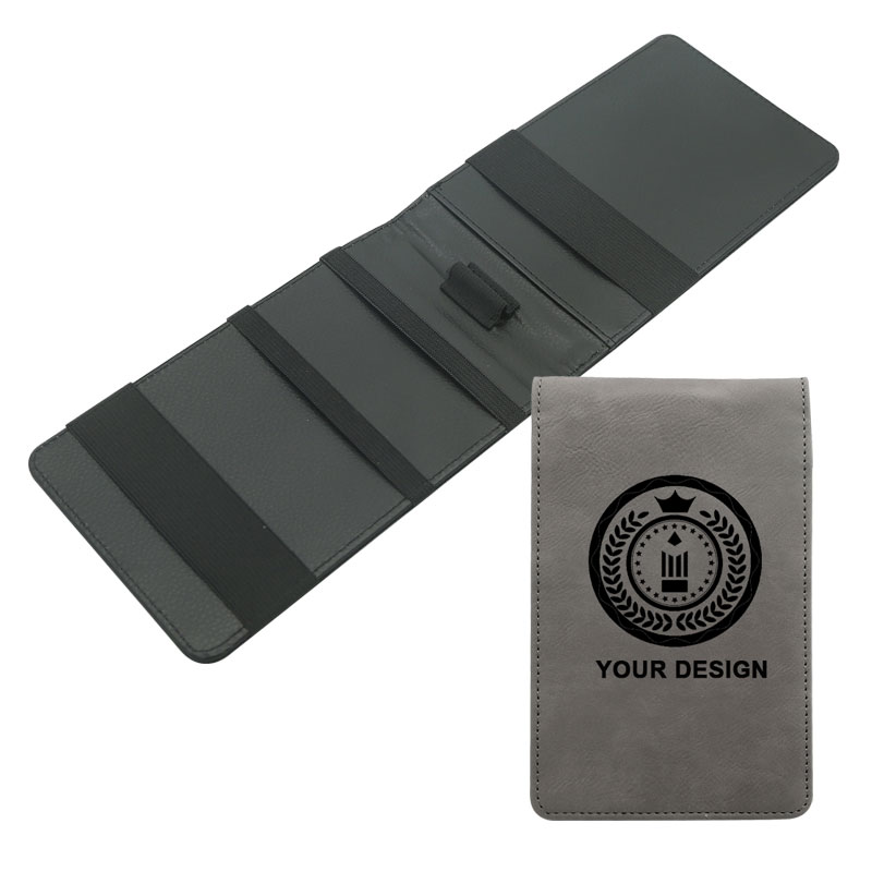 Sealbhóir Scórchárta Gailf Leatherette Laserable