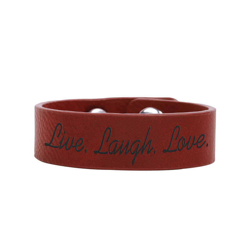 9 1/2' x 1' Bracelet Cufa Leathar Inlserable