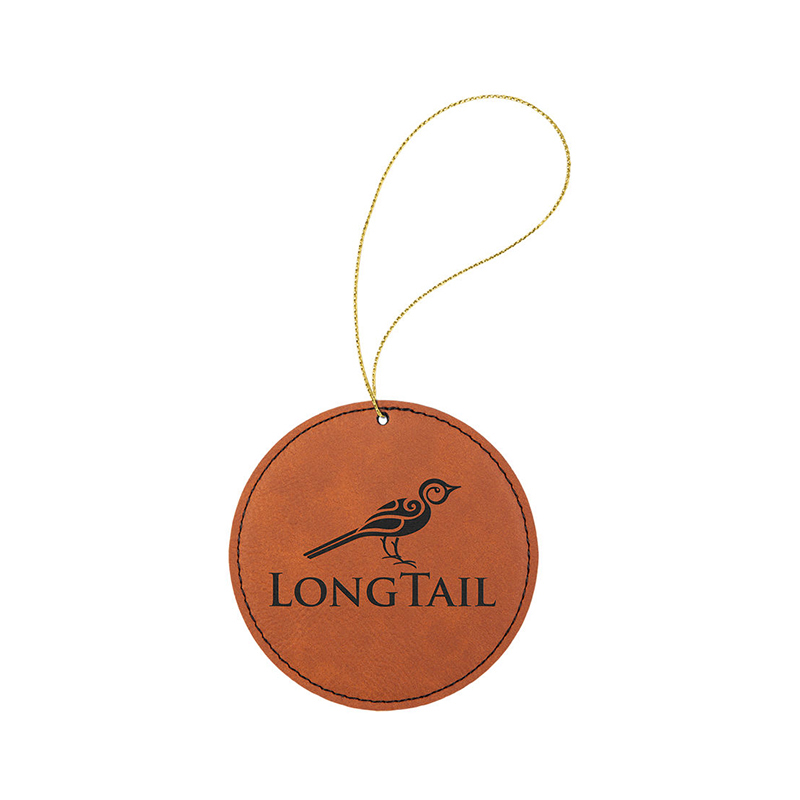 Ornáid Bhabhta Leatherette Laserable