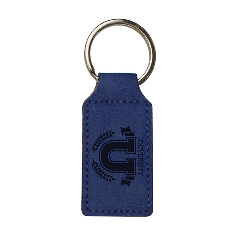 Keychain Dronuilleog Laserable Leatherette