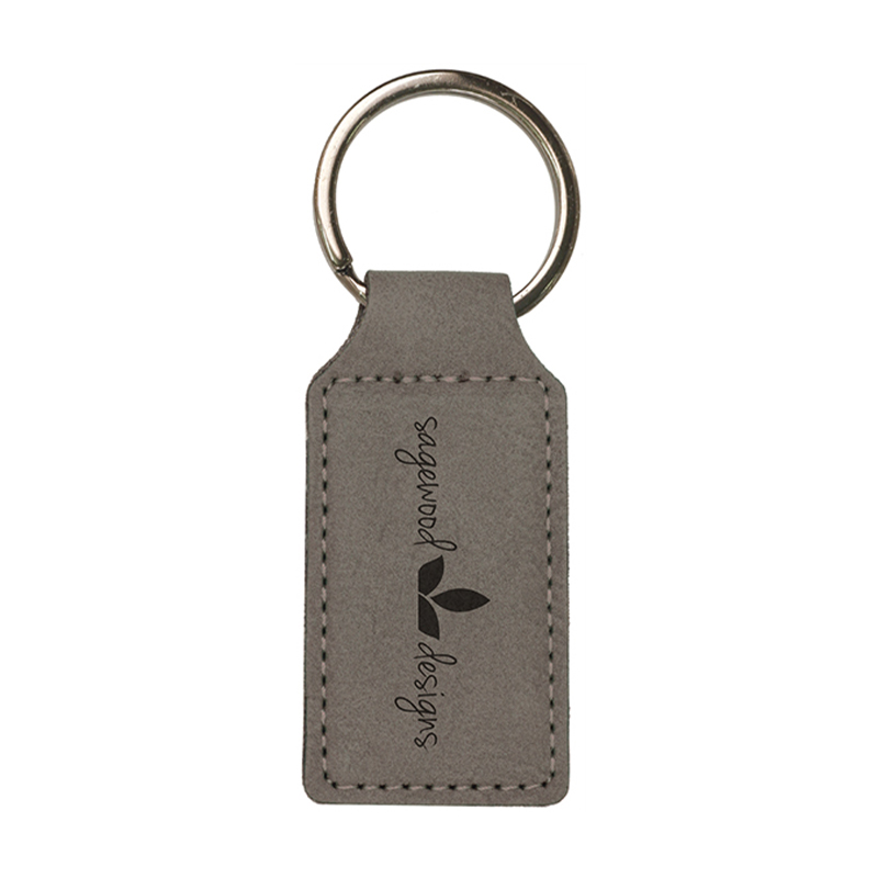 Keychain Dronuilleog Laserable Leatherette