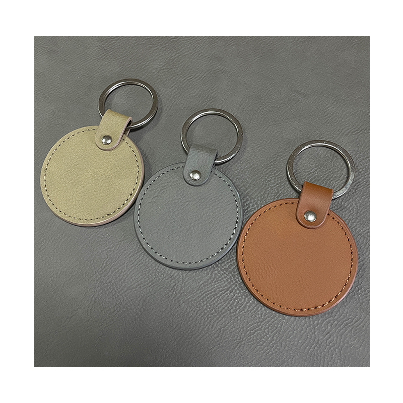Keychains Babhta Leatherette Laserable le Imeall Oiled
