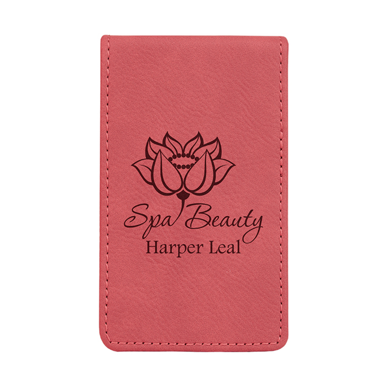 Tacair Mhaisithe Leatherette Laserable agus Bearrthóirí Ingne