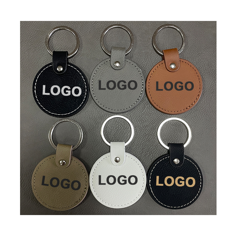 Keychains Babhta Leatherette Laserable le Imeall Oiled