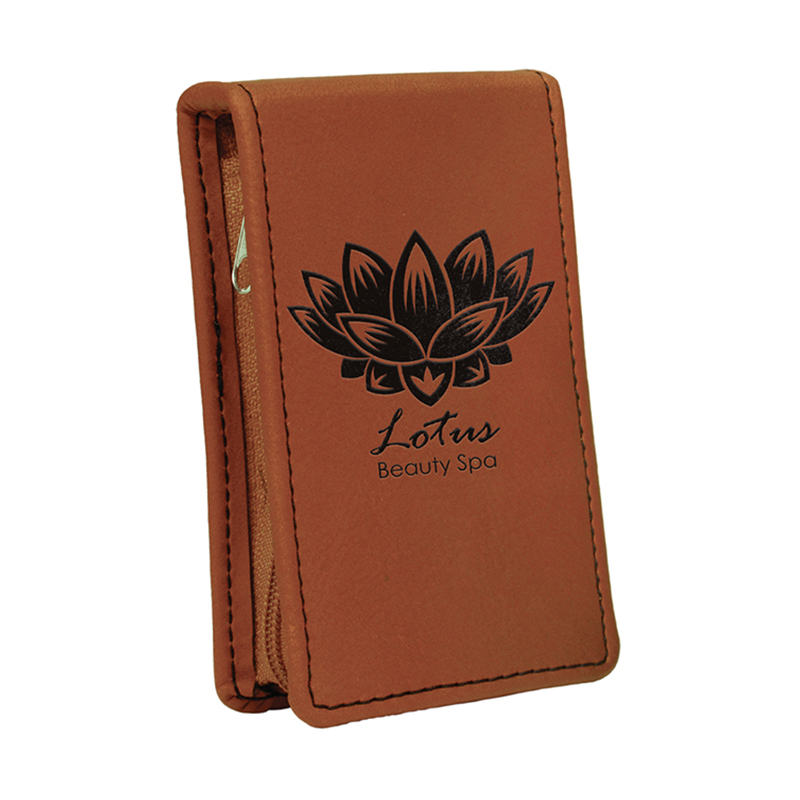 Tacair Mhaisithe Leatherette Laserable agus Bearrthóirí Ingne