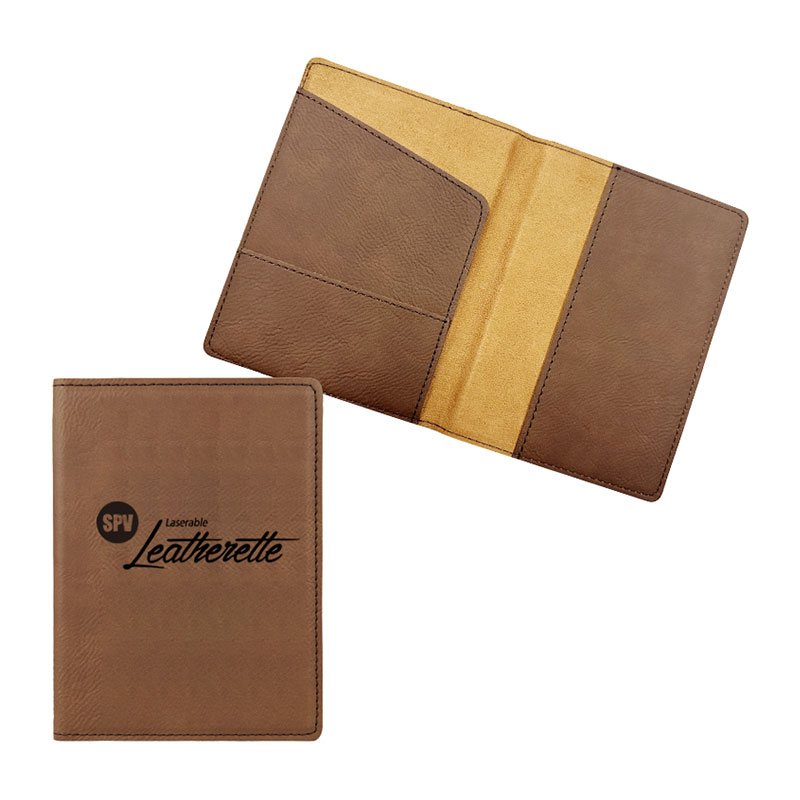 Sealbhóirí Pas Laserable Leatherette Sealbhóirí Pas Laserable Leatherette
