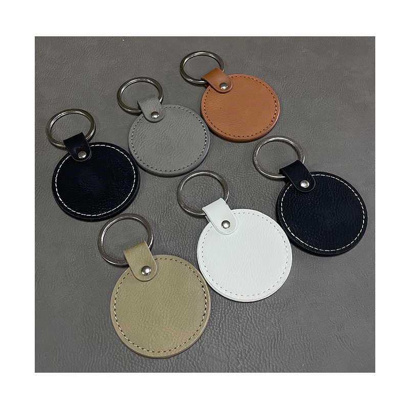 Keychains Babhta Leatherette Laserable le Imeall Oiled