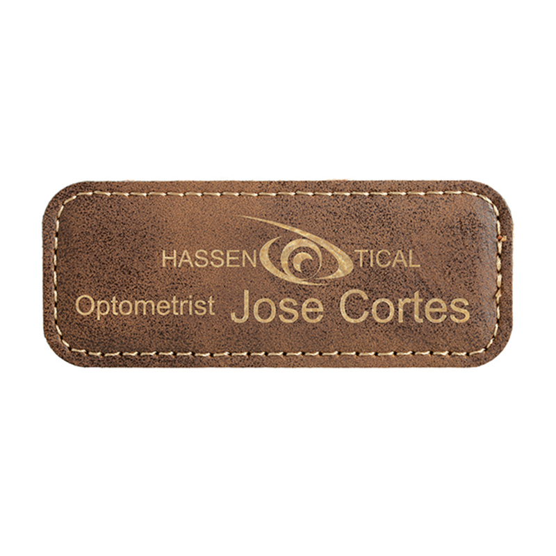 Suaitheantas Leatherette Laserable Bán le Maighnéad