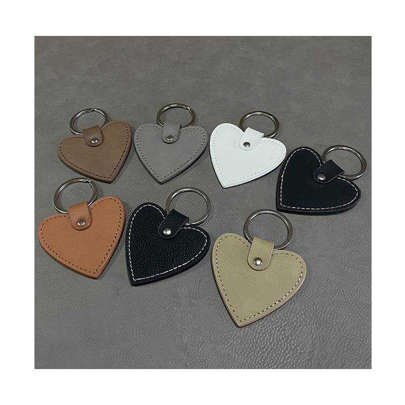 Keychains Croí Leatherette laserable le Oiled Edge