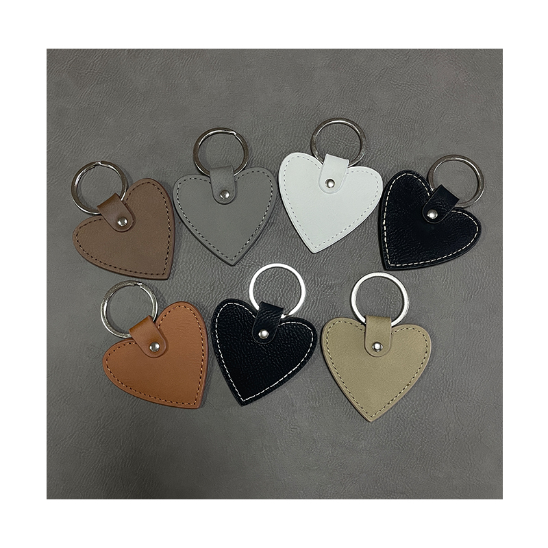 Keychains Croí Leatherette laserable le Oiled Edge