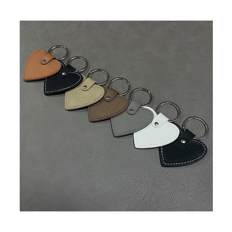 Keychains Croí Leatherette laserable le Oiled Edge
