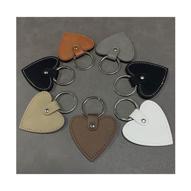 Keychains Croí Leatherette laserable le Oiled Edge