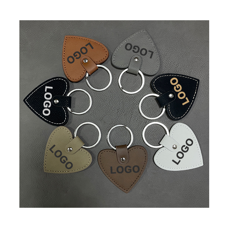 Keychains Croí Leatherette laserable le Oiled Edge