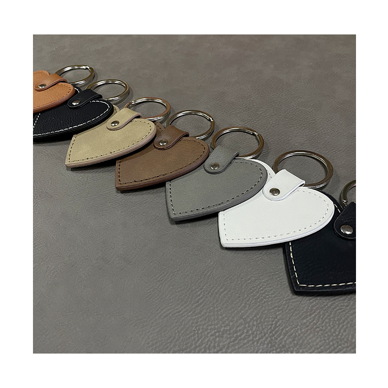 Keychains Croí Leatherette laserable le Oiled Edge