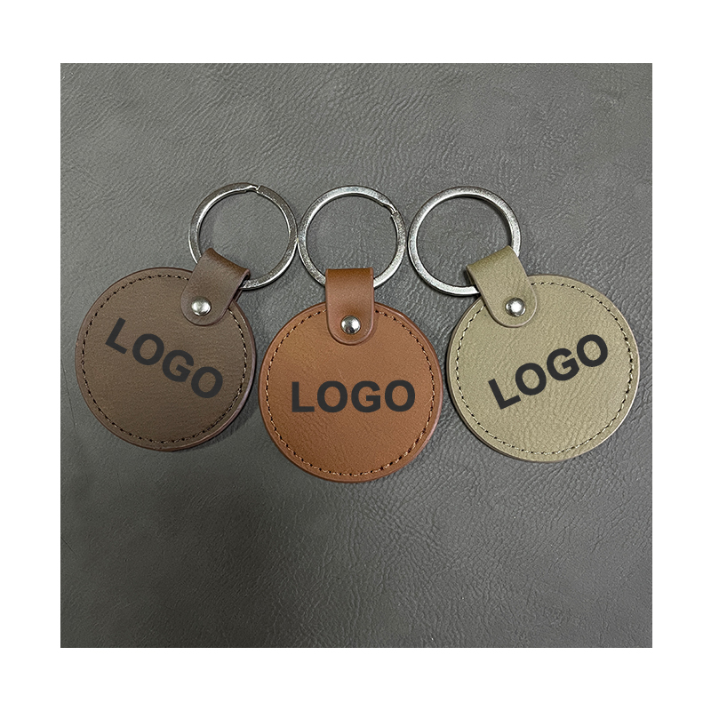 Keychains Babhta Leatherette Laserable le Imeall Oiled