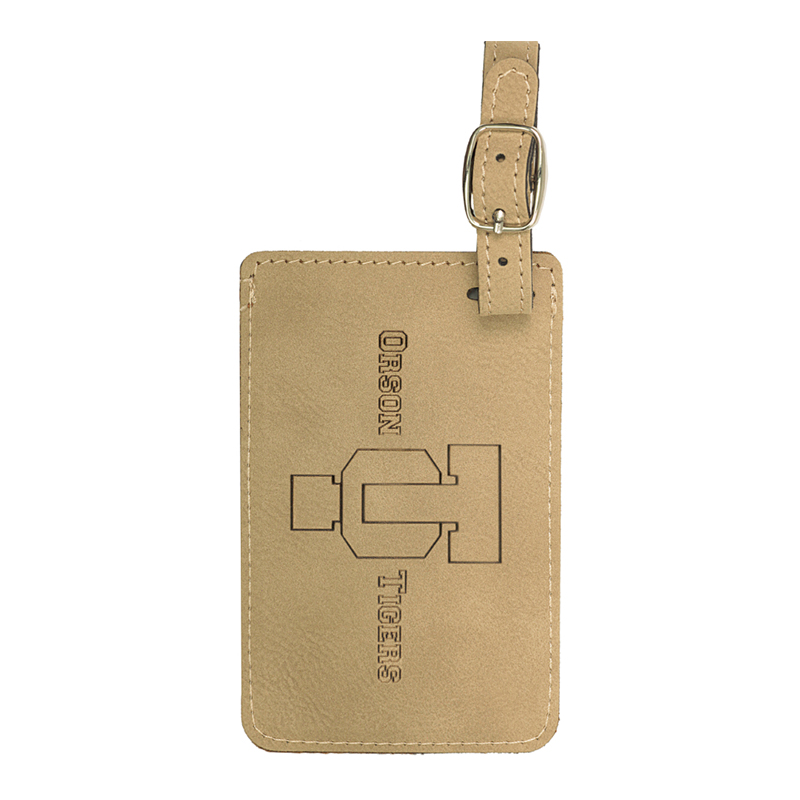 Clibeanna Bagáiste Leatherette Laserable