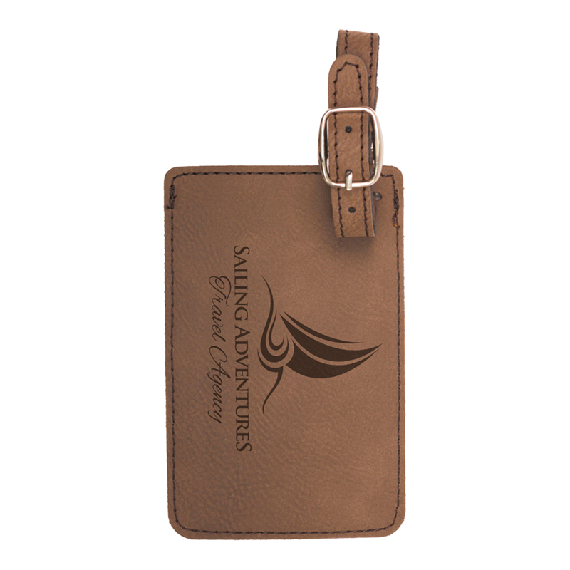 Clibeanna Bagáiste Leatherette Laserable