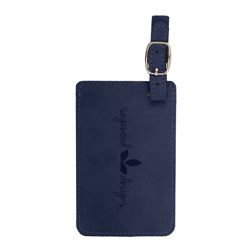 Clibeanna Bagáiste Leatherette Laserable