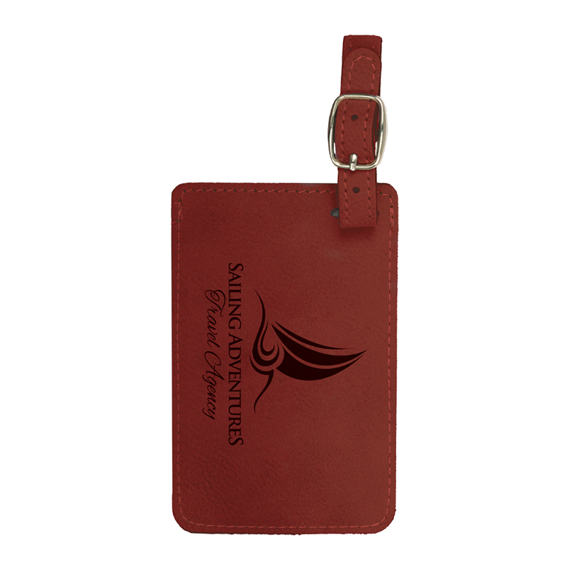 Clibeanna Bagáiste Leatherette Laserable