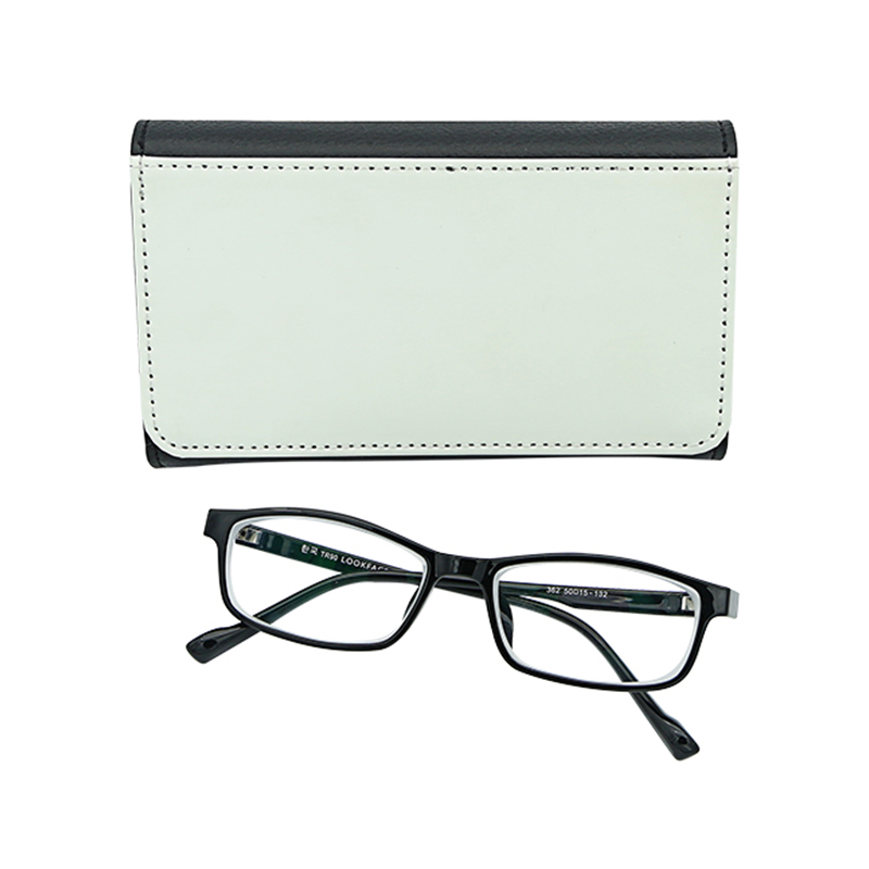 Cás Eyeglasses Leathar sublimation PU