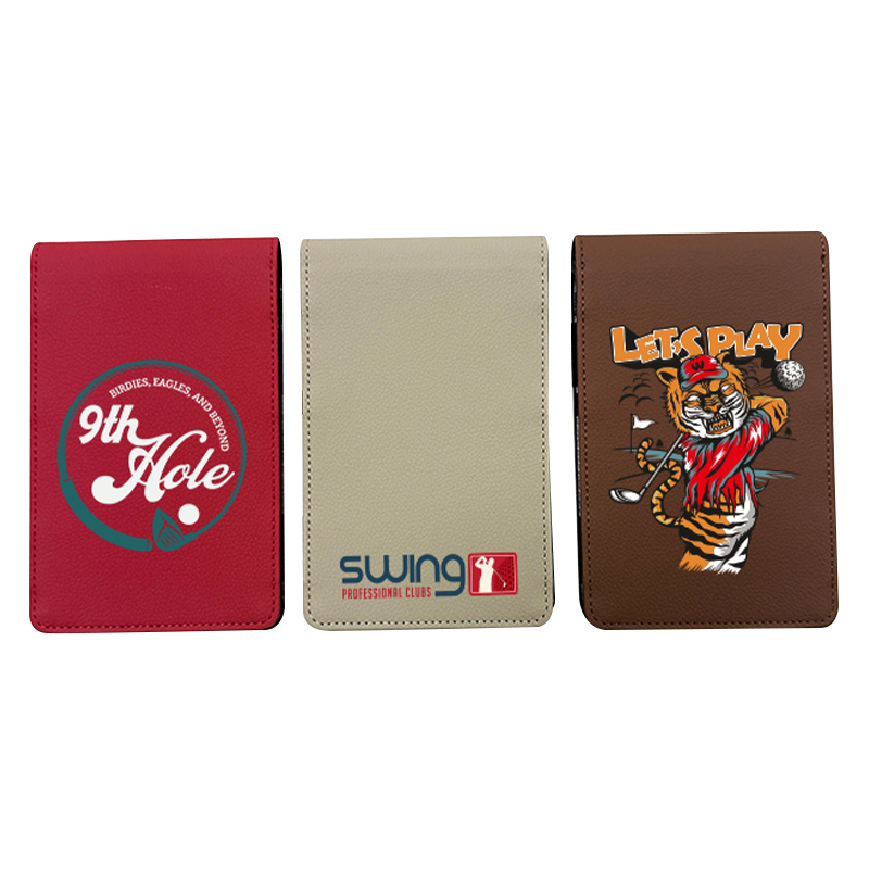 Sealbhóir Scórchárta Gailf Leatherette Sublimation