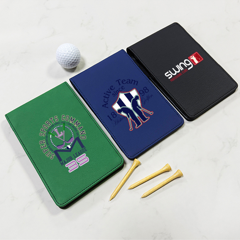 Sealbhóir Scórchárta Gailf Leatherette Sublimation