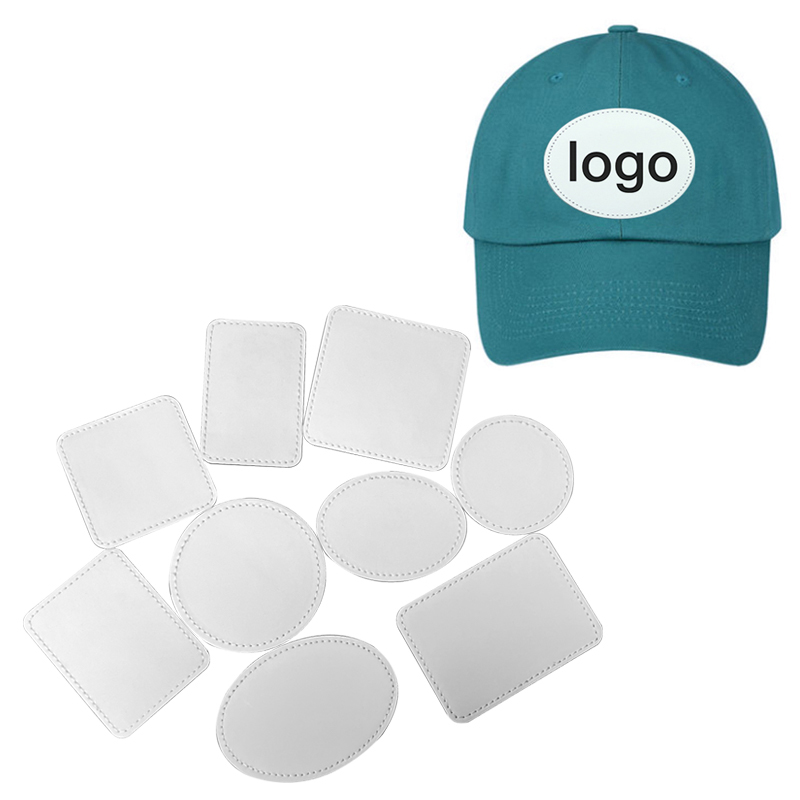 3 1/2' x 2 1/2' Paistí Leatherette Sublimation Oval le greamaitheacha