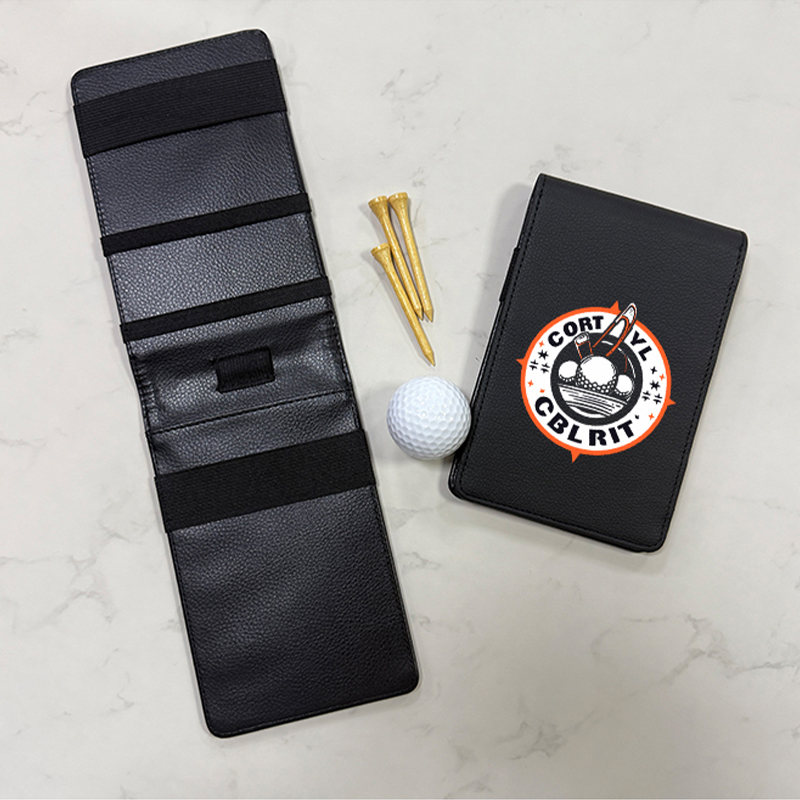 Sealbhóir Scórchárta Gailf Leatherette Sublimation