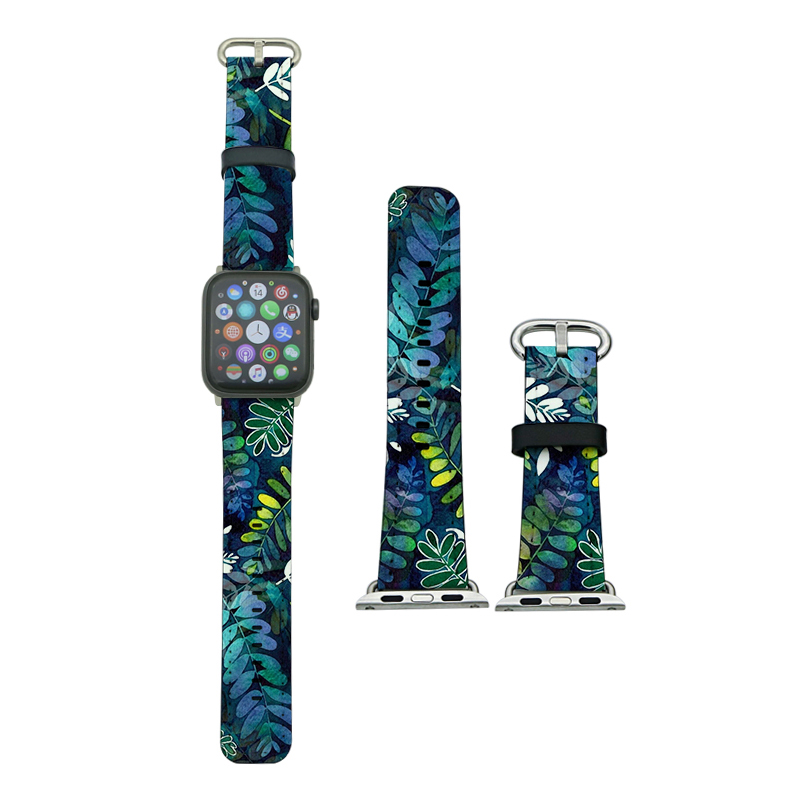 Bannaí iWatch Leathar PU Sublimation le haghaidh Sraith 4/5-40mm