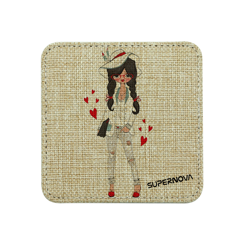 Sublimation Jute Coaster-Cearnóg