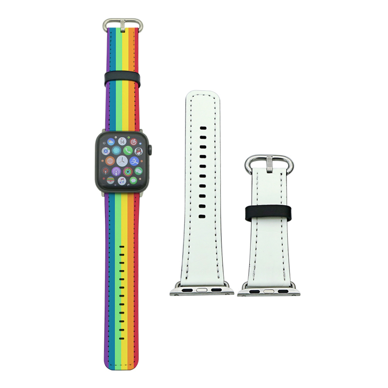 Bannaí iWatch Leathar PU Sublimation le haghaidh Sraith 4/5-44mm