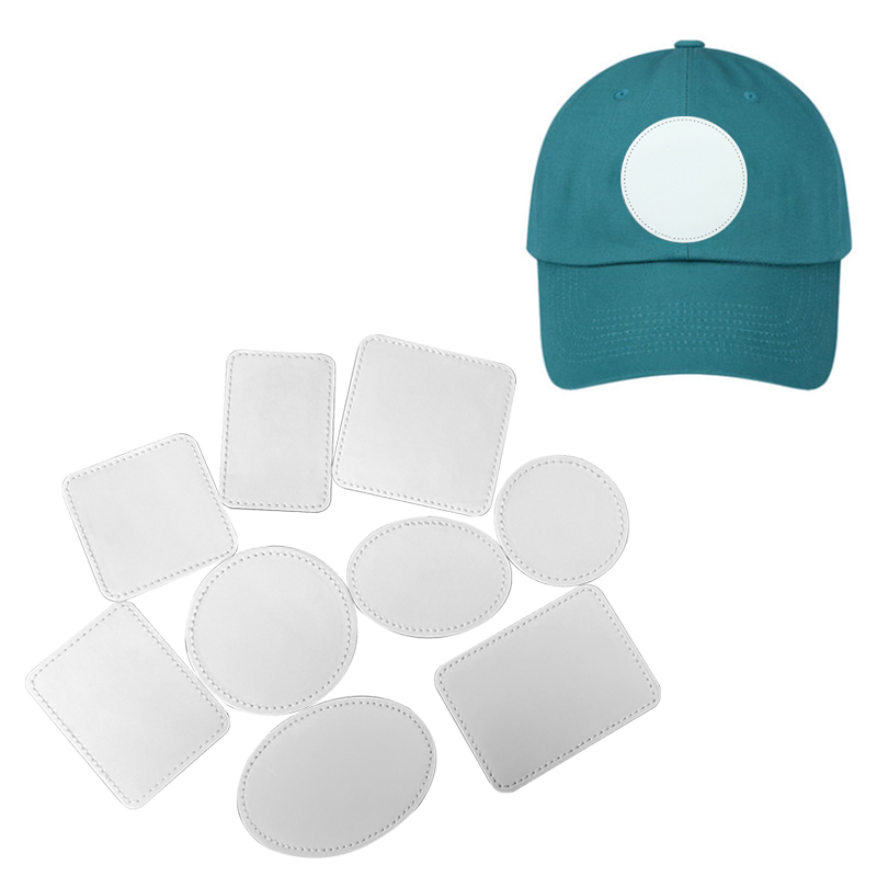 2 1/2' Babhta Sublimation Leatherette Paistí le greamaitheacha