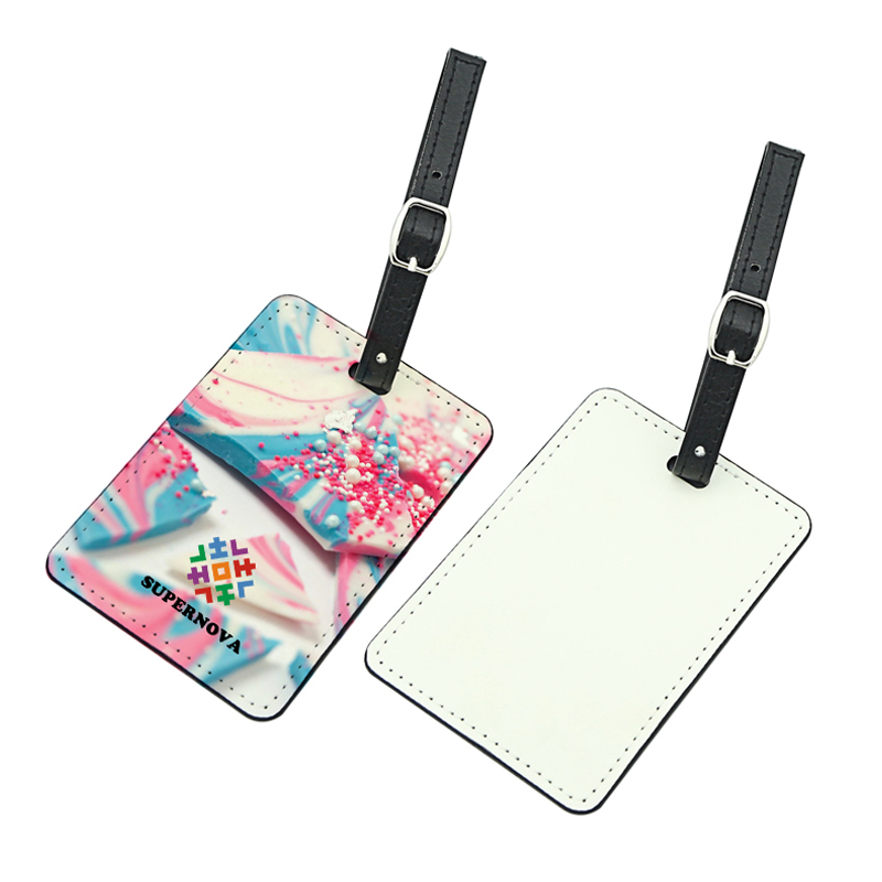 Sublimation PU Leathar Clib Bagáiste- Taobh Aonair Inphriontáilte Sublimation PU Leathar Clib Bagáiste- Taobh Aonair Inphriontáilte