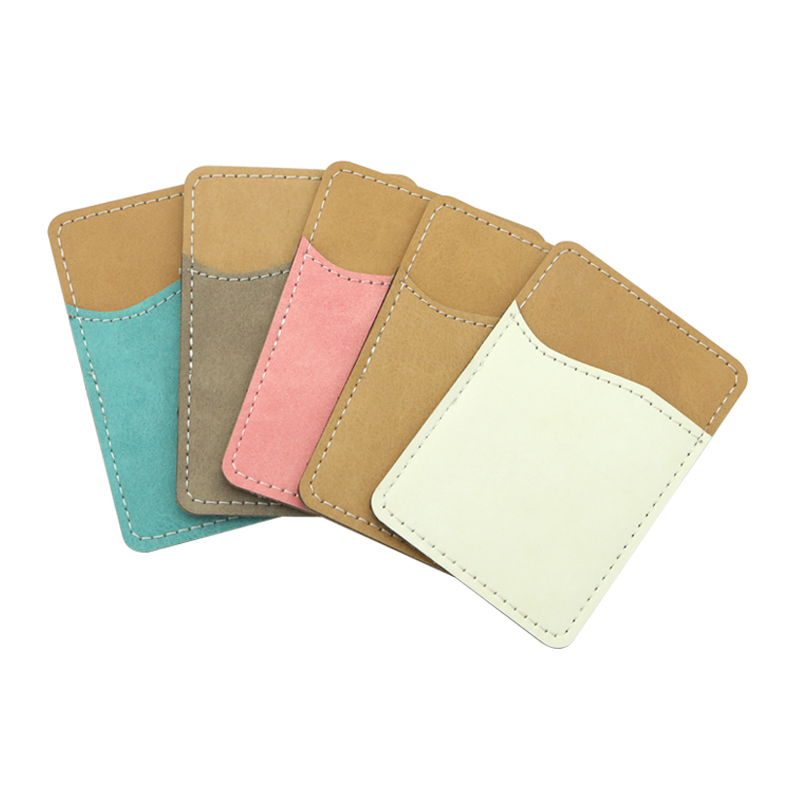 Sealbhóir Cárta Fón Leatherette Sublimation