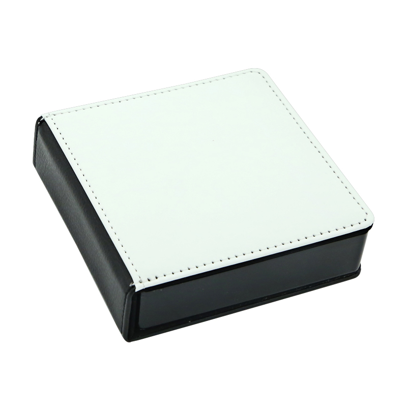 Bosca Nótaí Greamaitheach Leatherette Sublimation - Cearnóg