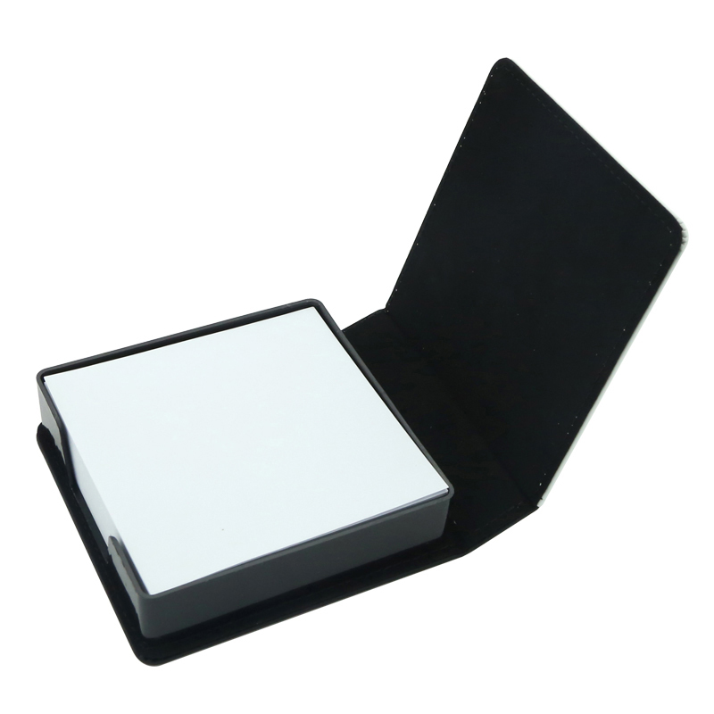 Bosca Nótaí Greamaitheach Leatherette Sublimation - Cearnóg