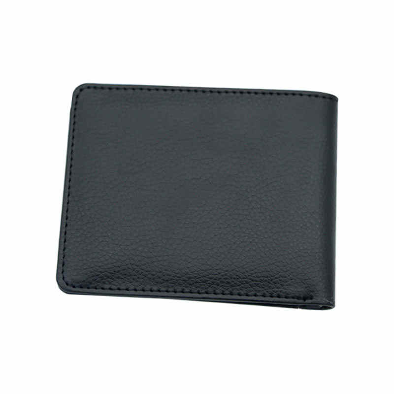Sparán Leatherette Sublimation na bhFear le Sealbhóir Cárta