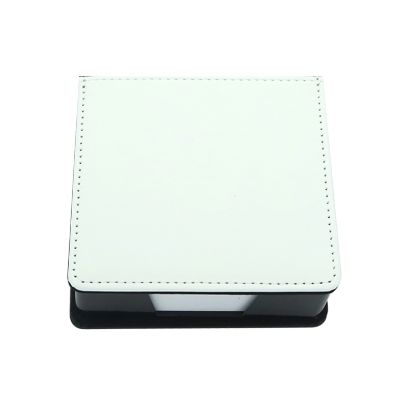 Bosca Nótaí Greamaitheach Leatherette Sublimation - Cearnóg