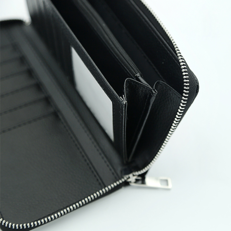 Sublimation Leatherette Zipper Wallets - Large