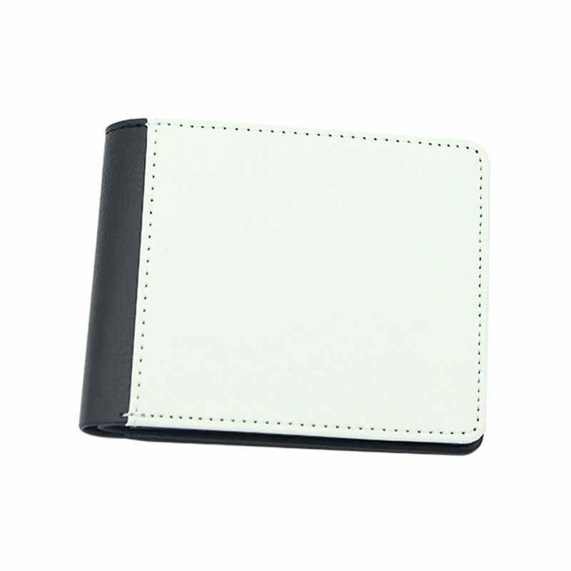 Sparán Leatherette Sublimation na bhFear le Sealbhóir Cárta