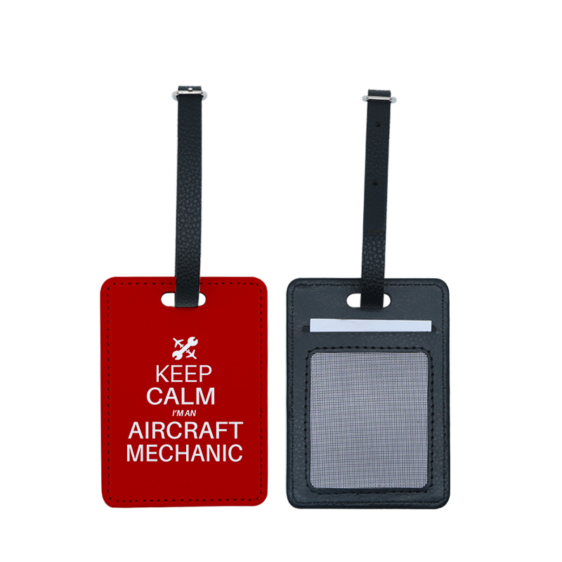 Sublimation PU Leathar Clib Bagáiste- Taobh Aonair Inphriontáilte Sublimation PU Leathar Clib Bagáiste- Taobh Aonair Inphriontáilte