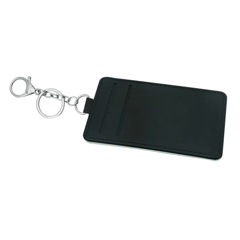 Sealbhóir Cárta Bus Sublimation Leatherette le 2 shliotán
