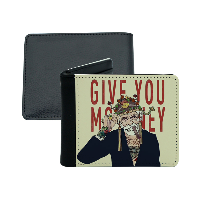 Sparán Leatherette Bifold Sublimation na bhFear