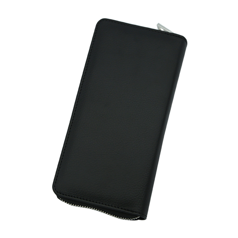 Sublimation Leatherette Zipper Wallets - Large