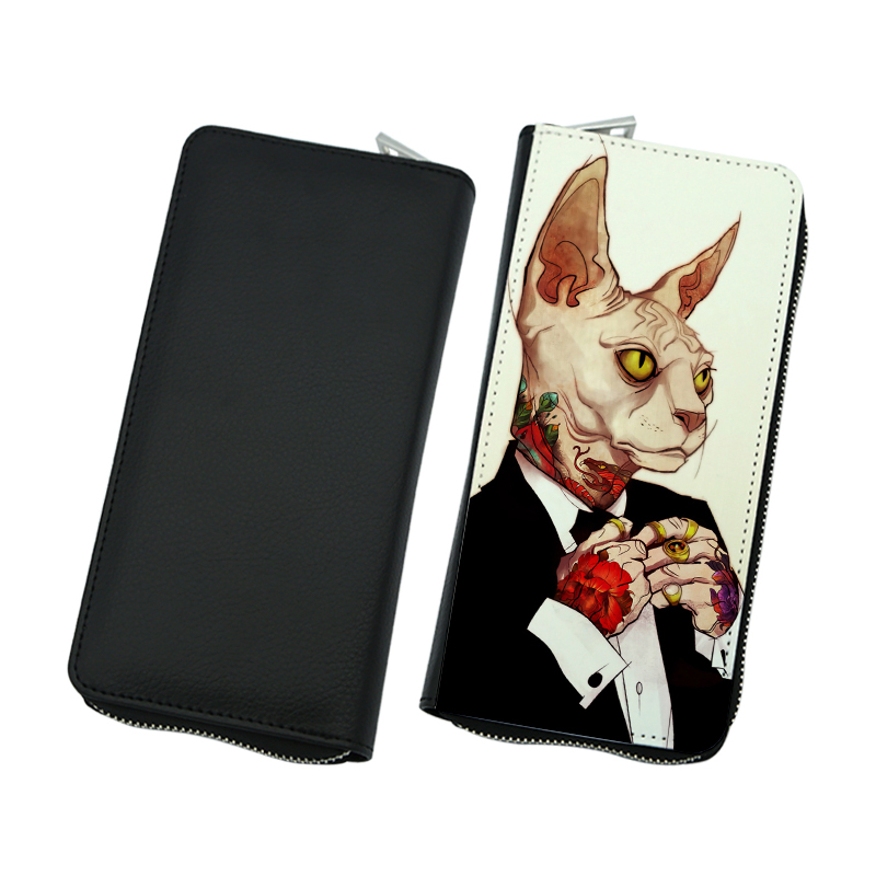 Sublimation Leatherette Zipper Wallets - Large