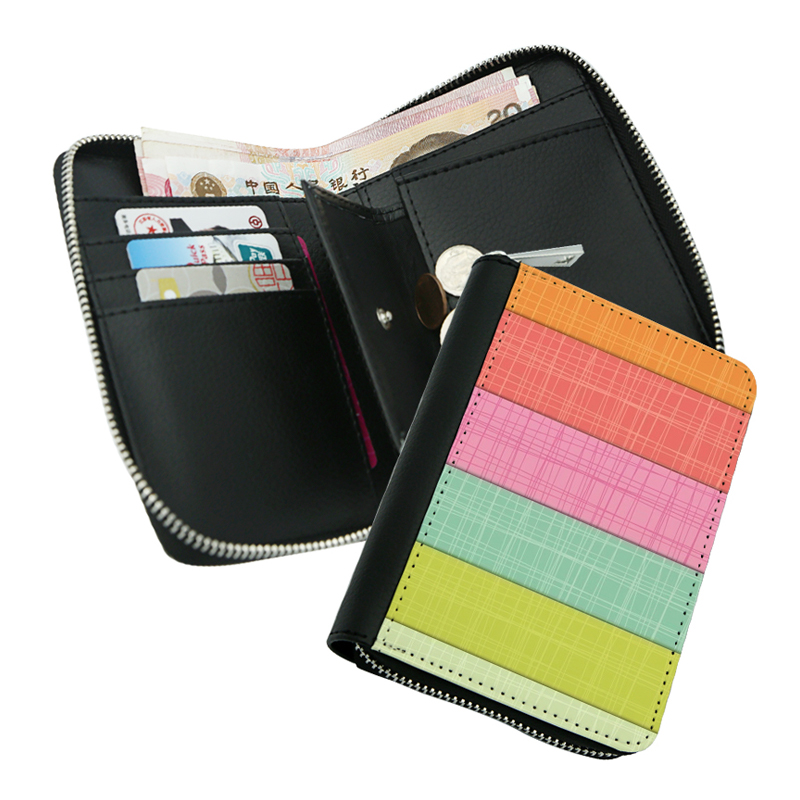 Sparán zipper Leatherette Sublimation - Meán