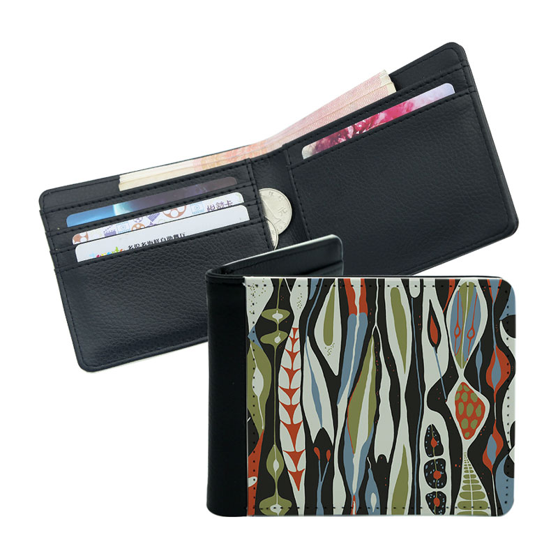 Sparán Leatherette Bifold Sublimation na bhFear