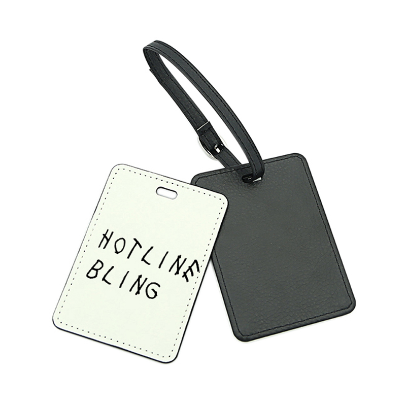 Sublimation PU Leathar Clib Bagáiste- Taobh Aonair Inphriontáilte Sublimation PU Leathar Clib Bagáiste- Taobh Aonair Inphriontáilte