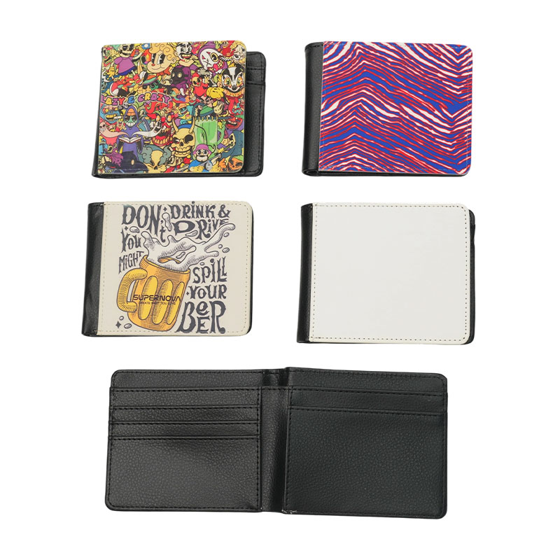 Sparán Leatherette Bifold Sublimation na bhFear