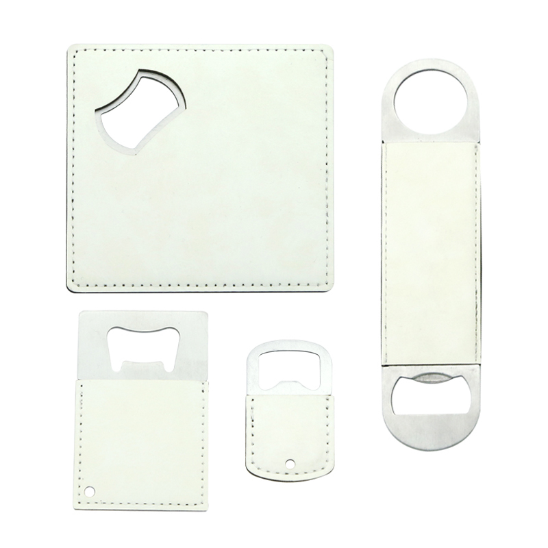 Sublimation Leatherette Oscailte Buidéal Cruach Dhosmálta Keychain